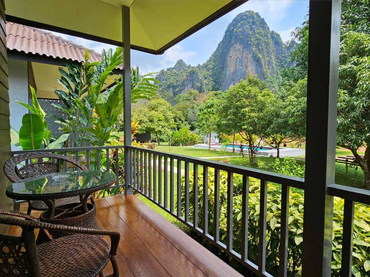 Bearlinbungalow Vang Vieng Dış mekan fotoğraf