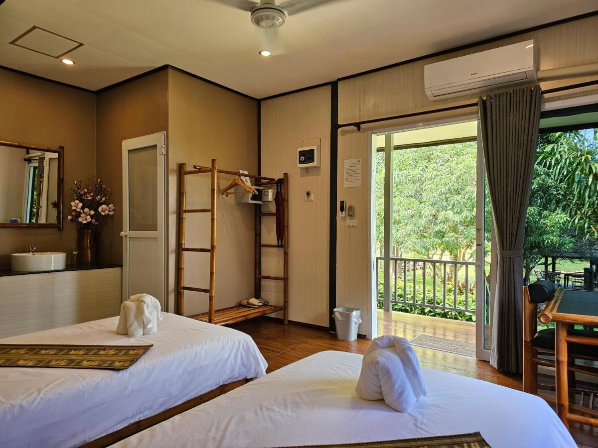 Bearlinbungalow Vang Vieng Dış mekan fotoğraf