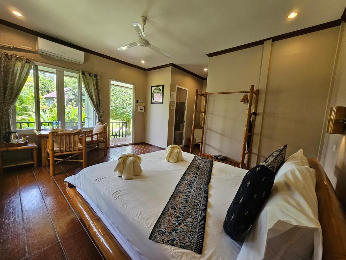 Bearlinbungalow Vang Vieng Dış mekan fotoğraf
